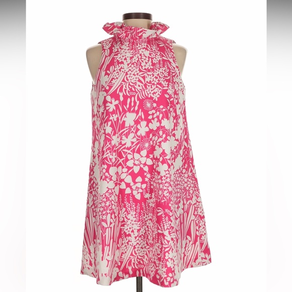 Tuckernuck Pink and White Floral Blythe Dress Size XL - Picture 3 of 8